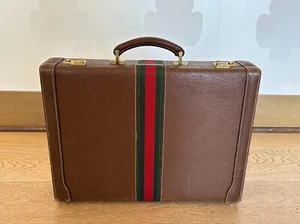 Vintage Gucci Attache Briefcase Hard Case - Picture 1 of 7