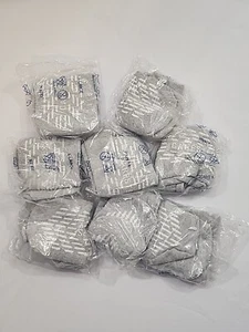 8 pairs Hospital NON slip Grey Socks Yoga Size XL - Picture 1 of 4