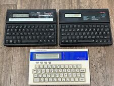 Vintage Lot of 3 Laser Portable Computers PC3 Compumate2 Laser 50 Working