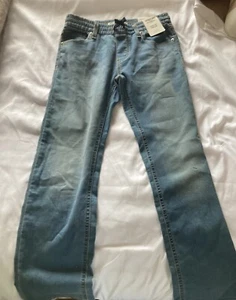 Youth Boy's Signature Levi Strauss Athletic Pull On Jeans - Size 12 New - Picture 1 of 7