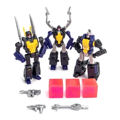 Newage NA Insecticons H10 H11 H12 Shrapnel Kickback Bombshell Action figure toy - Image 1 of 4