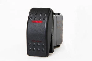 1pc MarkDown Marine Boat RV Rocker Switch On-Off-On Dpdt 7 Pin 2 Red Led Trailer - Foto 1 di 3