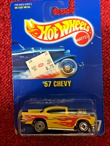 Hot Wheels 57 Chevy  #157 Yellow. 1991 UH - Picture 1 of 2