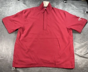 Callaway OVERShirt Golf Warmup Windbreaker XL-2XL Driver Putt Clubs Fairway Red - Picture 1 of 10