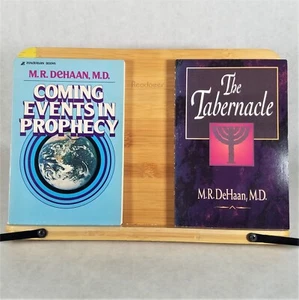 M. R. DeHaan Lot of 2 Softcovers - THE TABERNACLE and COMING EVENTS IN PROPHECY - Imagen 1 de 23