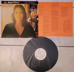 Joan Baez-Diamonds & Rust Super Disc DBX w/Lyrics Insert - Picture 1 of 16