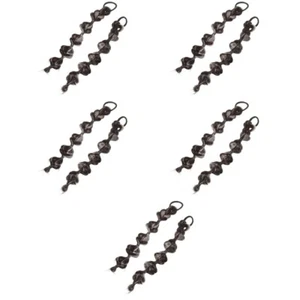 5 Pieces Lockenwickler Haarverlängerungen Flechten Lockenstab - Bild 1 von 12