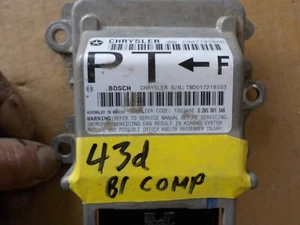 2001 chry pt cruiser restraint computer module 04671419ad 43d b1 comp - Picture 1 of 5