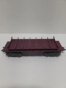 Marx O Train 4 Wheel Erie PIGGYBACK Trailer Flat Car T2 - Picture 1 of 5