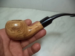 PIPA NERONE ULIVO OLIVE PIPE PFEIFE 123 NEW ITALIAN ARTISAN PIPE NEW 2 SCELTA - Bild 1 von 1