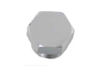 Tapón de llenado de transmisión cromado para Harley Davidson Foto 1 de 2