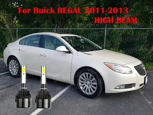 LED For Buick REGAL 2011-2013 Headlight Kit H7 6000K White CREE Bulbs HIGH Beam - Picture 1 of 9