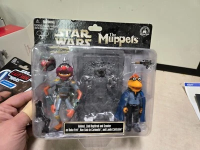Star Wars The Muppets Animal Link Hogthrob Scooter As Boba Fett Han Solo Lando - Image 1 of 4
