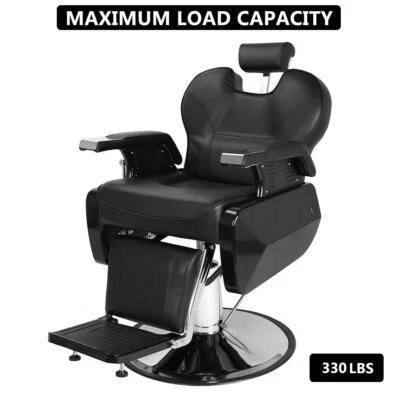 FCH Heavy Duty Reclining Barber Chair Salon Shaving Tattoo Hairdresser Styling Chair