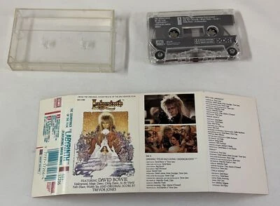 cassette ~ Jim Henson LABYRINTH soundtrack ~ David Bowie ~ Trevor Jones — 第 1/2 张图片