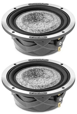 Focal 3.5 WM Utopia M Series 3.5" Midrange Drivers PAIR Speakers 3.5WM 50w RMS - Image 1 of 4