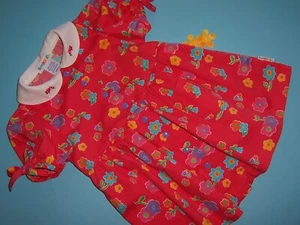 Gymboree DE COLECCIÓN NIÑAS "VERANO TAHITÍ" PEQUEÑO...VESTIDO...ETIQUETA ARCO IRIS...VERANO 1996 - Imagen 1 de 4