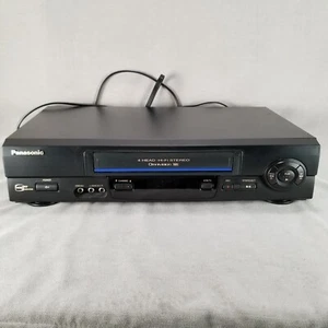 Panasonic VCR VHS Player Blue Line PV-V4611 NO Remote  Tested Working - Picture 1 of 12