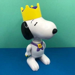 Vintage Snoopy Peanuts Royal King Prince Snoopy Dog Toy McDonalds Figure 7" - Picture 1 of 5