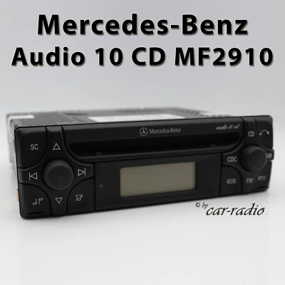 Original Mercedes CD Autoradio W202 W201 W168 W140 W126 W124 Alpine Becker Radio - Bild 1 von 4