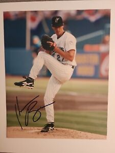 Kevin Brown Signed Autographed Florida Marlins 8x10 Photo with COA.