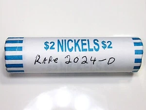 2024 D Jefferson Nickels FULL ROLL of 40 Uncirculated Coins - Picture 1 of 4