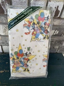 NEW Vtg Disney Mickey Mouse Friends Paper Table Cover Goofy Donald - Picture 1 of 4