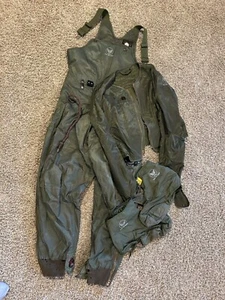 WWII USAAF Army Air Force Type F-3A Electric Flying Suit Jacket & Trousers Shoes - Picture 1 of 7