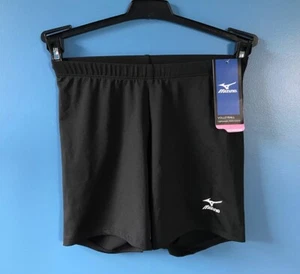 MIZUNO Lightweight Performance Volleyball Womens Black DryLite Polyester Spandex - Picture 1 of 10
