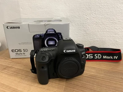 Canon EOS 5D Mark IV Digitalkamera Spiegelreflex Kamera DSLR Schwarz  - Bild 1 von 4