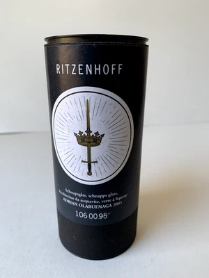 RITZENHOFF Schnapps Shot Glass con montaña rusa 1,3 oz, Adrian Olabuenaga 2003 #1060095 Foto 1 de 4