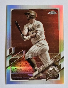 2021 Topps Chrome Pete Alonso #11 Sepia Refractor New York Mets - Picture 1 of 2