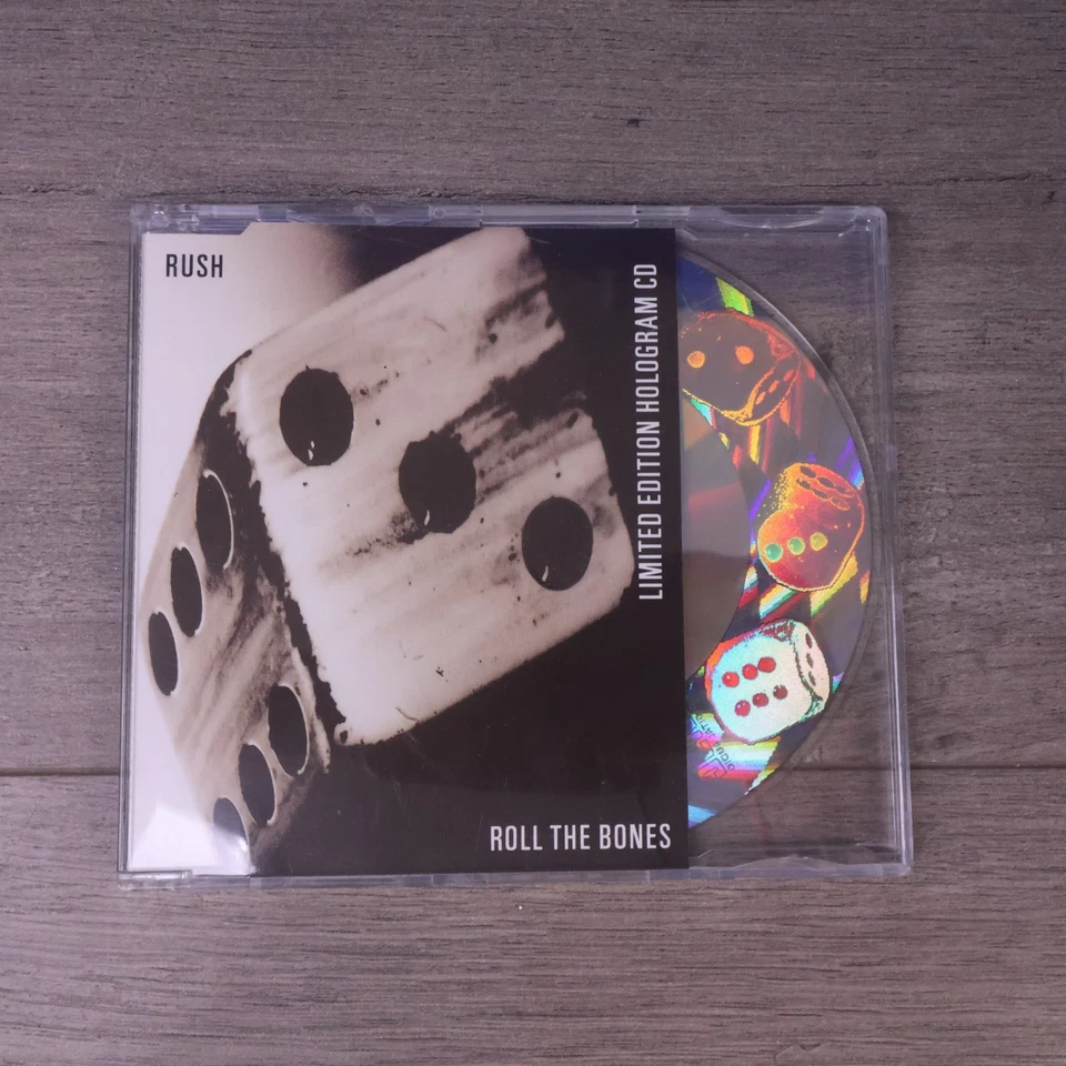 Rush - Roll the Bones Limited Edition Hologram CD 3 Tracks / Geddy Lee Speaks - Image 1 of 1
