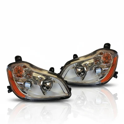 Projector Headlight Assembly With Position Left Right Pair 2010 19 Kenworth T680 - Image 1 of 4