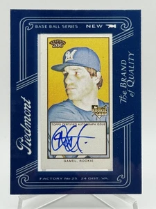 Mat Gamel 2009 Topps T-206 Mini Framed Autograph Auto I7 - Picture 1 of 2