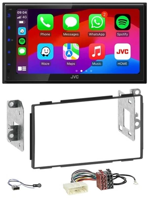 JVC Bluetooth 2DIN MP3 DAB USB Autoradio für Nissan Qashqai 2007-2013 - Bild 1 von 4