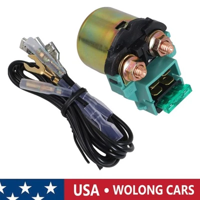 1 peça SOLENÓIDE DE RELÉ INICIAL COM FIOS para HONDA GOLDWING 1100 GL1100 1980-1983 - Imagem 1 de 4