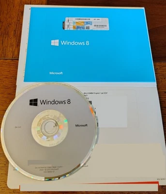 Microsoft Windows 8 (64-bit), incl. Product Key - Image 1 of 3