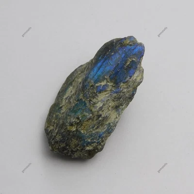 CERTIFIED Natural Rough 90.3 Ct Uncut Multi Color Sapphire Raw Gemstone - Image 1 of 4