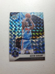 2020-21 Mosaic Kevin Durant Blue Reactive Prizm #7 Brooklyn Nets - Picture 1 of 2
