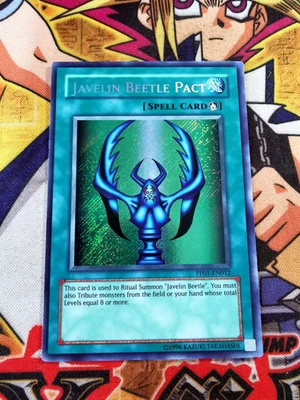 Javelin Beetle Pact *SECRET MISPRINT* pp01-en012 (NM) Secret Rare Yu-Gi-Oh! - Image 1 of 2