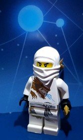 LEGO NINJAGO The Golden Weapons Minifigure Zane DX njo0018 Ice Dragon 2260