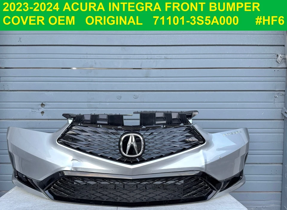 ✅ 2023 2024 ACURA INTEGRA Front Bumper OEM ORIGINAL 71101-3S5-A000 MINOR DAMAGED - Image 1 of 4