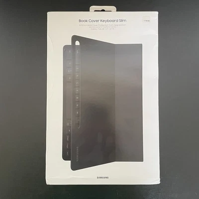 Samsung Galaxy Tab S7+ S7 FE S8+ 12.4" Book Cover Keyboard EF-DT730 Black EUC - Image 1 of 4