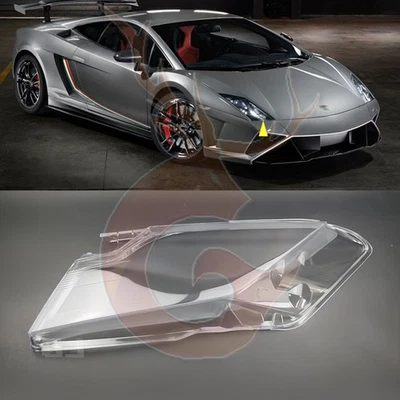 For Lamborghini Gallardo 2008-12 Right Headlight Clear Lens Shell + Lens Cap - Image 1 of 4