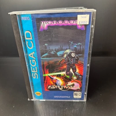 Microcosm Sega CD Video Game 1993 Psygnosis Sci-Fi Shooter Complete CIB - Image 1 of 4