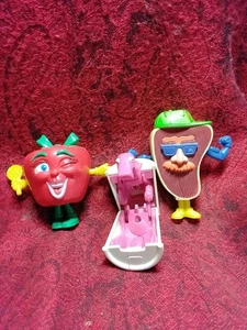 Set 3 giocattoli Happy Meal McDonald’s 1992 Food Fundamentals - Foto 1 di 1