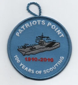 Parche Patriots Point, 100 años de exploración 1910-2010, como nuevo - Imagen 1 de 1