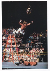 Heartbreak Kid-Shawn Michaels vs Razor Ramon Mania April 5,1992 Card# 16 - Picture 1 of 2