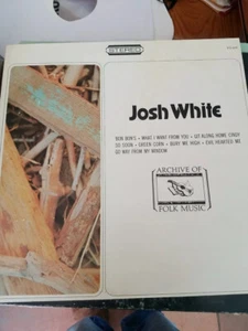 JOSH WHITE EVFS209 " ARCHIVE OF FOLK MUSIC " VERY NICE COPY - Imagen 1 de 9